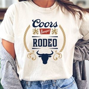 Coors Banquet Rodeo concert tshirt